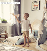 Puzzled 3D Puzzle Sea Knight Helicopter Wood Craft Construction Model Kit, Fun & Educational DIY Wooden Toy Assemble Model Unfinished Crafting Hobby Puzzled