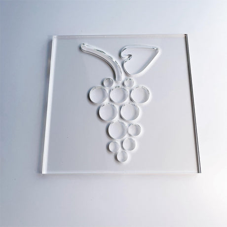Phocaea Grapes Router Template, Acrylic Template, Woodworking Router Template Phocaea