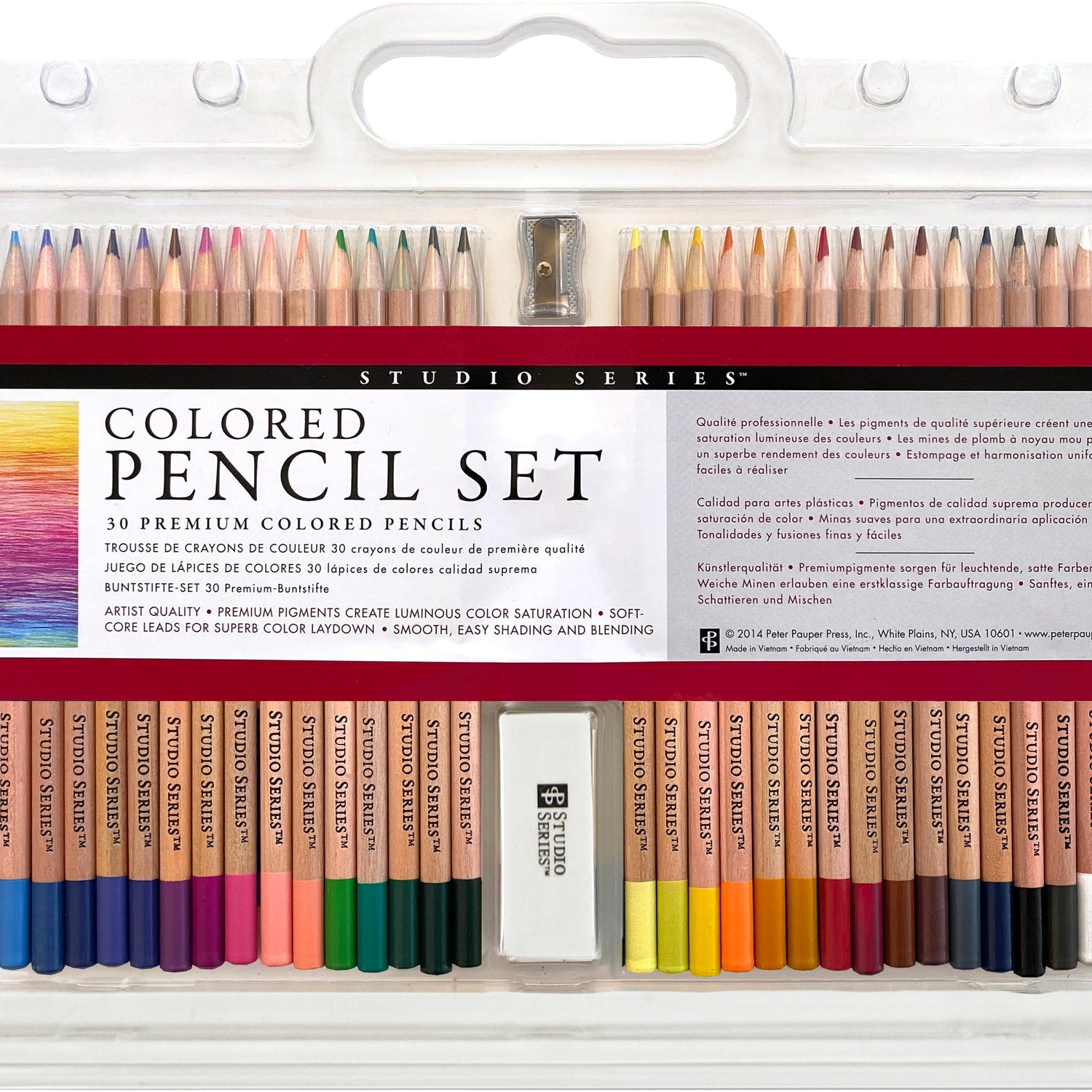 Studio Series Colored Pencil Set (Set of 30) PETER PAUPER PRESS