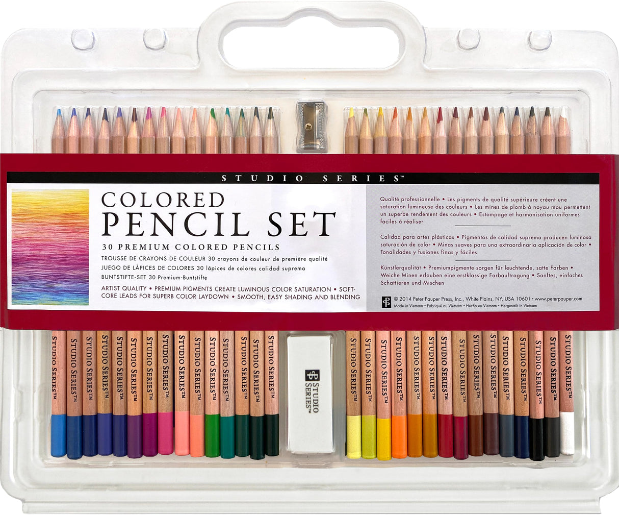 Studio Series Colored Pencil Set (Set of 30) PETER PAUPER PRESS