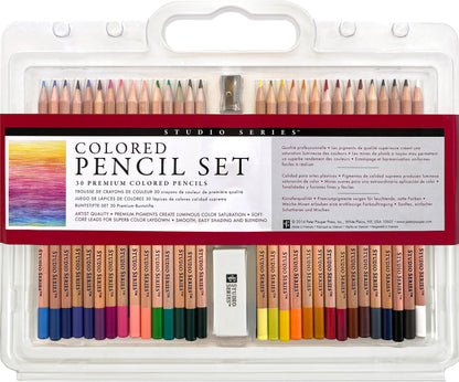 Studio Series Colored Pencil Set (Set of 30) - WoodArtSupply