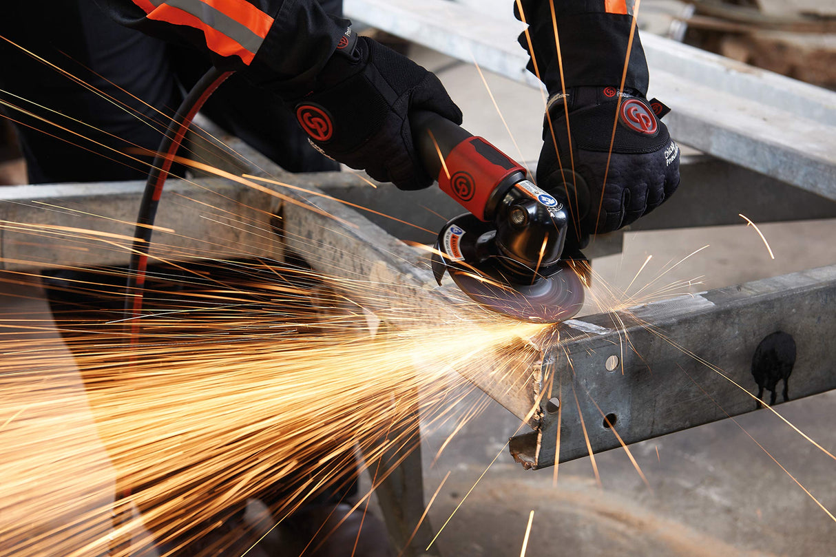 Chicago Pneumatic CP7545-B - Air Grinder Tool, Welder, Woodworking, Automotive Car Detailing, Stainless Steel Polisher, Heavy Duty, Right Angle Chicago Pneumatic