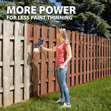 HomeRight C800971.A Super Finish Max, Includes 3 Brass Spray Tips, 3 Spray Patterns, Easy to Clean HVLP Paint Sprayer, Great for Furniture, Cabinets, HomeRight