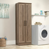 Sauder HomePlus Storage Pantry cabinets, L: 23.31" 17.01" W x H: 70.91", Salt Oak finish Sauder