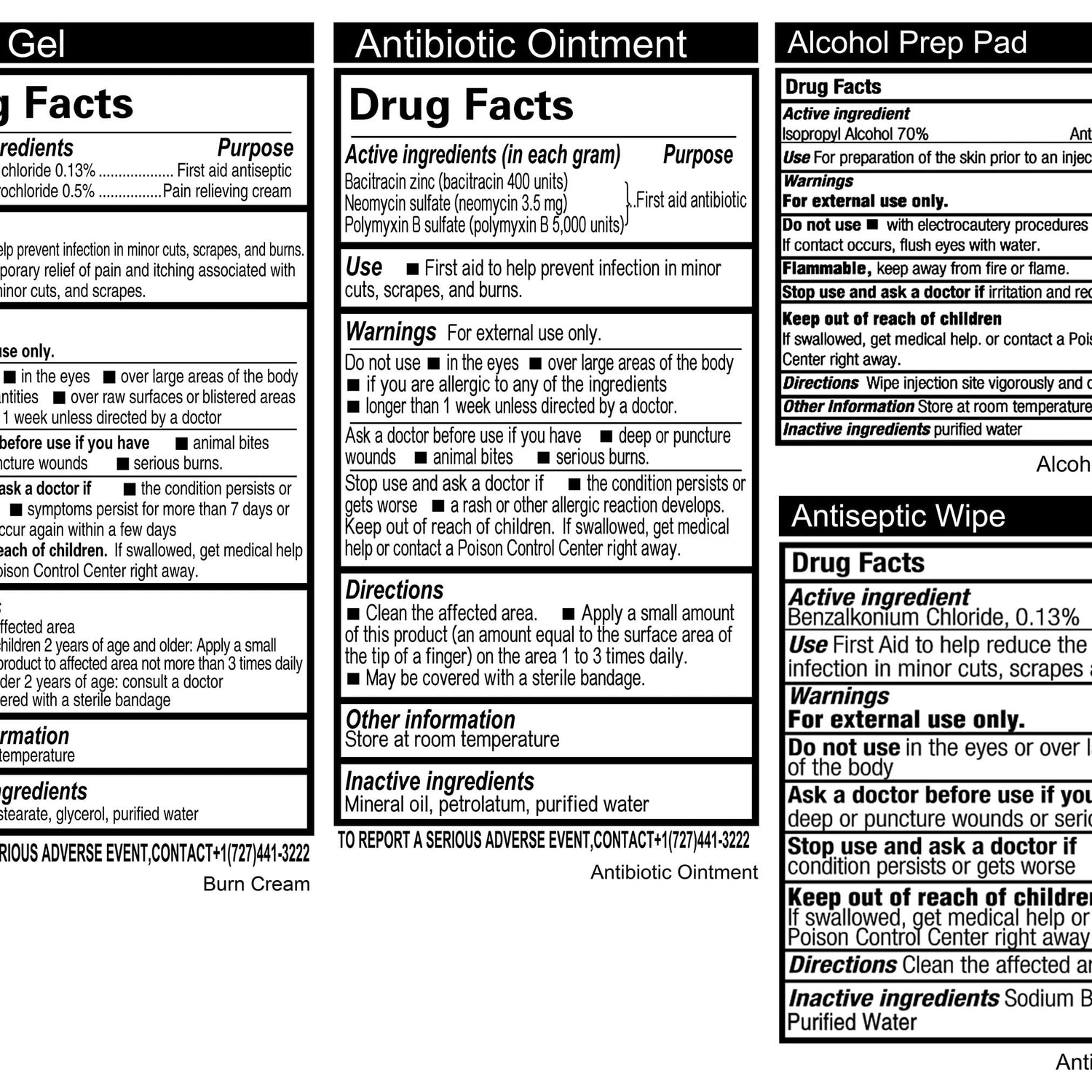 General Medi 110 Pieces Small First Aid Kit - HardCase First Aid Box - Contains Premium Medical Supplies for Travel, Home, Office, Vehicle, Camping, General Medi