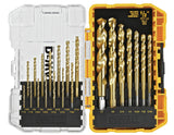 DEWALT Titanium Nitride Drill Bit Set, 21-Piece (DW1342) DEWALT