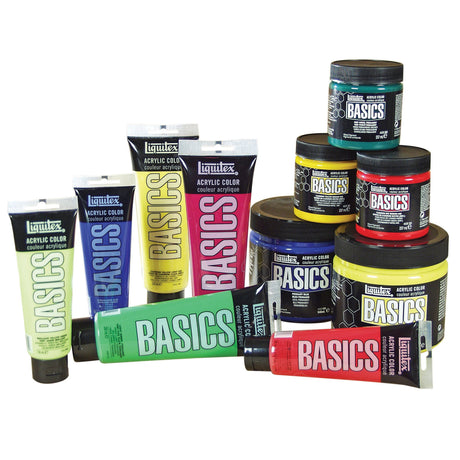 Liquitex BASICS Acrylic Paint Tube 12-Piece Set Liquitex