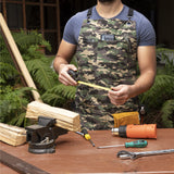 Asaya Chef, BBQ and Work Apron with Bottle Opener and Hand Towel - Durable 10oz Cotton Canvas, Brass Hardware and Cross Back Straps - For Men, Women, Asaya