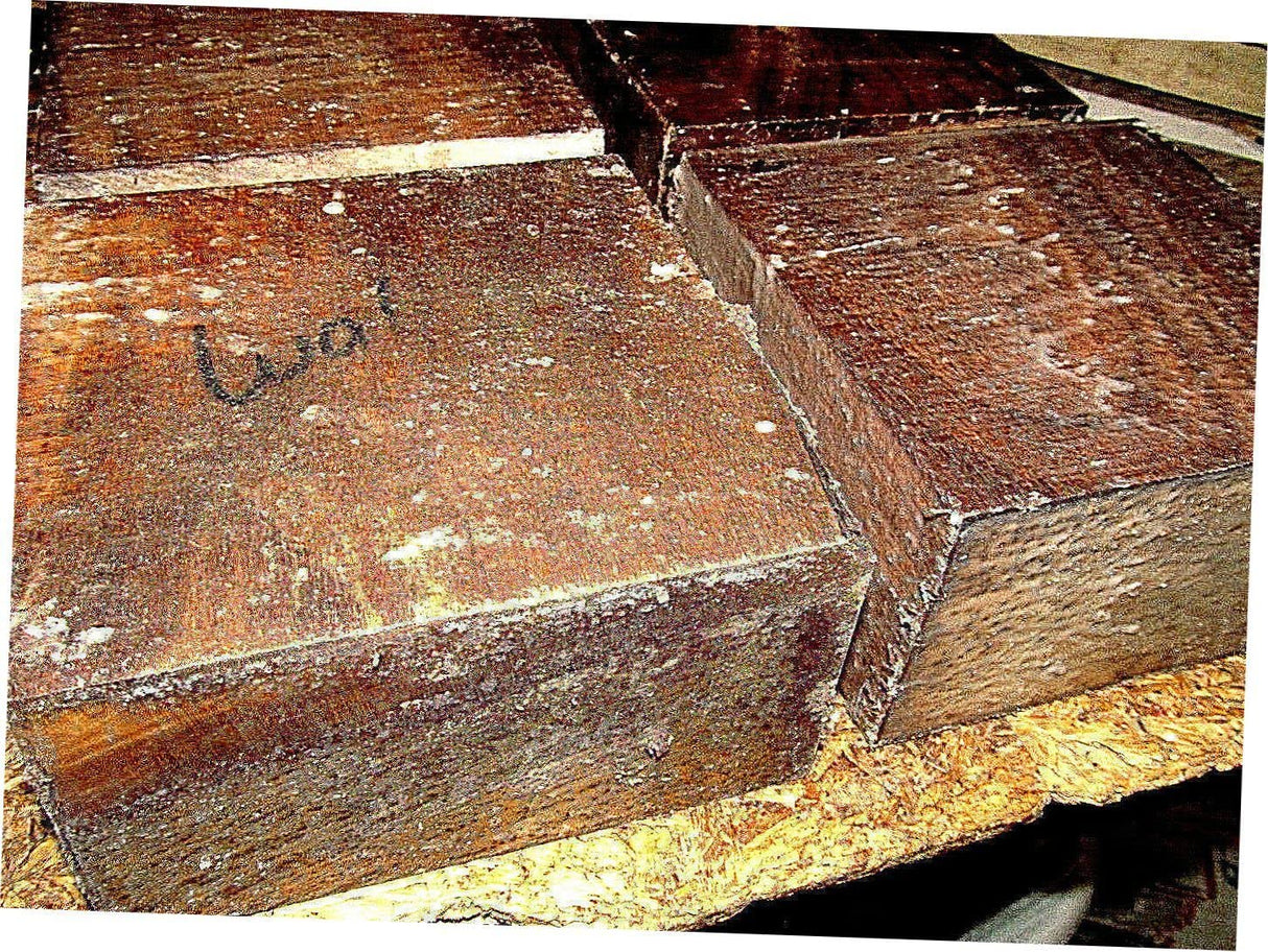 Two B Grade Black Walnut Bowl Blanks Lathe Turning Wood Lumber 6" X 6" X 3" Suitable Wood Pieces for Wood Crafts and Projects Generic