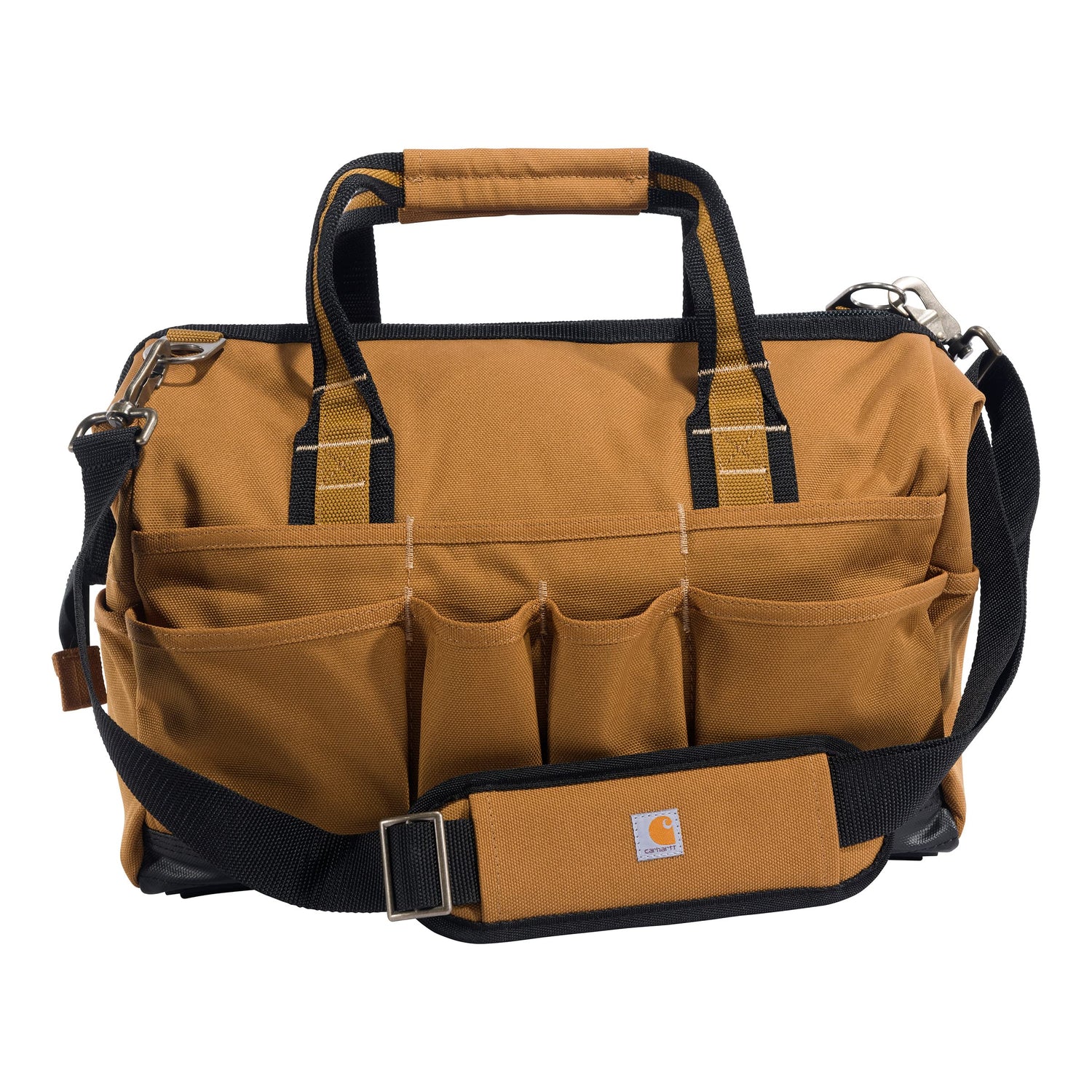 Carhartt 16" Thirty-Pocket Heavyweight Tool Bag Black One Size Carhartt