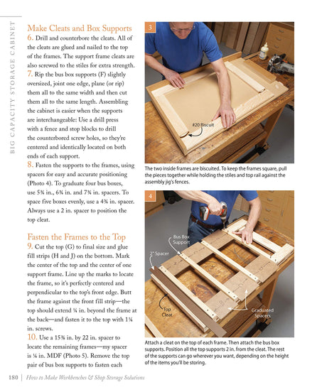 How to Make Workbenches & Shop Storage Solutions: 28 Projects to Make Your Workshop More Efficient from the Experts at American Woodworker (Fox Design Originals