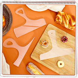 Maitys 3PCS Router Templates for Woodworking Large Charcuterie Board Handle Template Cutting Board Template Clear Acrylic Template Angled Curvy Maitys
