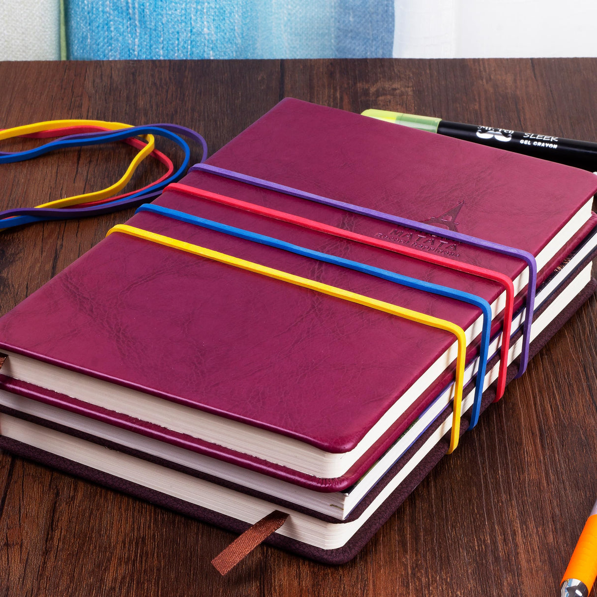 Mr. Pen- Large Rubber Bands, 100 Pack, Assorted Colors, Big Rubber Bands, Extra Large Rubber Bands, Rubber Bands Large, Long Rubber Bands Office Mr. Pen