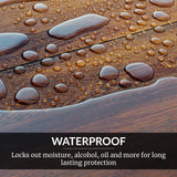 HOPE'S 100% Pure Tung Oil, Food Safe, Premium Waterproof Natural Wood Finish and Sealer for Indoor and Outdoor Projects,16 Fl Oz, 1 Pack HOPE'S