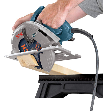 BOSCH CS5 120-Volt 7-1/4-Inch Circular Saw,BOSCH Blue - WoodArtSupply