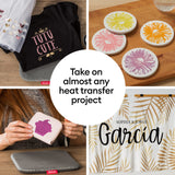 Cricut EasyPress 2 Heat Press Machine (9 in x 9 in), Ideal for T-Shirts, Tote Bags, Pillows, Aprons & More, Precise Temperature Control, Features Cricut