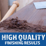 Fulton Scraper Burnisher with 6 Piece Multi-Shaped Scraper Set 3 Rectangle 1 Beveled 1 Curved (Convex and Concave) and 1 Gooseneck Scraper Fulton