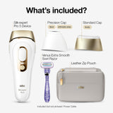 Braun IPL Long-lasting Laser Hair Removal Device for Women & Men, Silk Expert Pro5 PL5157, Safe & Virtually Painless Alternative to Salon Laser Hair Braun