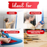 XFasten Professional Blue Painters Tape 2 Inch x 60 Yards (3-Pack) Bulk Blue Masking Tape for Painting Walls | Residue-Free XFasten