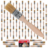 U.S. Art Supply 72 Pack of 1 inch Paint and Chip Paint Brushes for Paint, Stains, Varnishes, Glues, and Gesso U.S. Art Supply