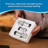 M2 CNC Engraving Machine Kit, First Wall Mounted Highly Accurate Cutting Engraver, 3-Axis CNC Machine for Wood, Metal, Plastic & More, Up to 4x8ft Maker Made