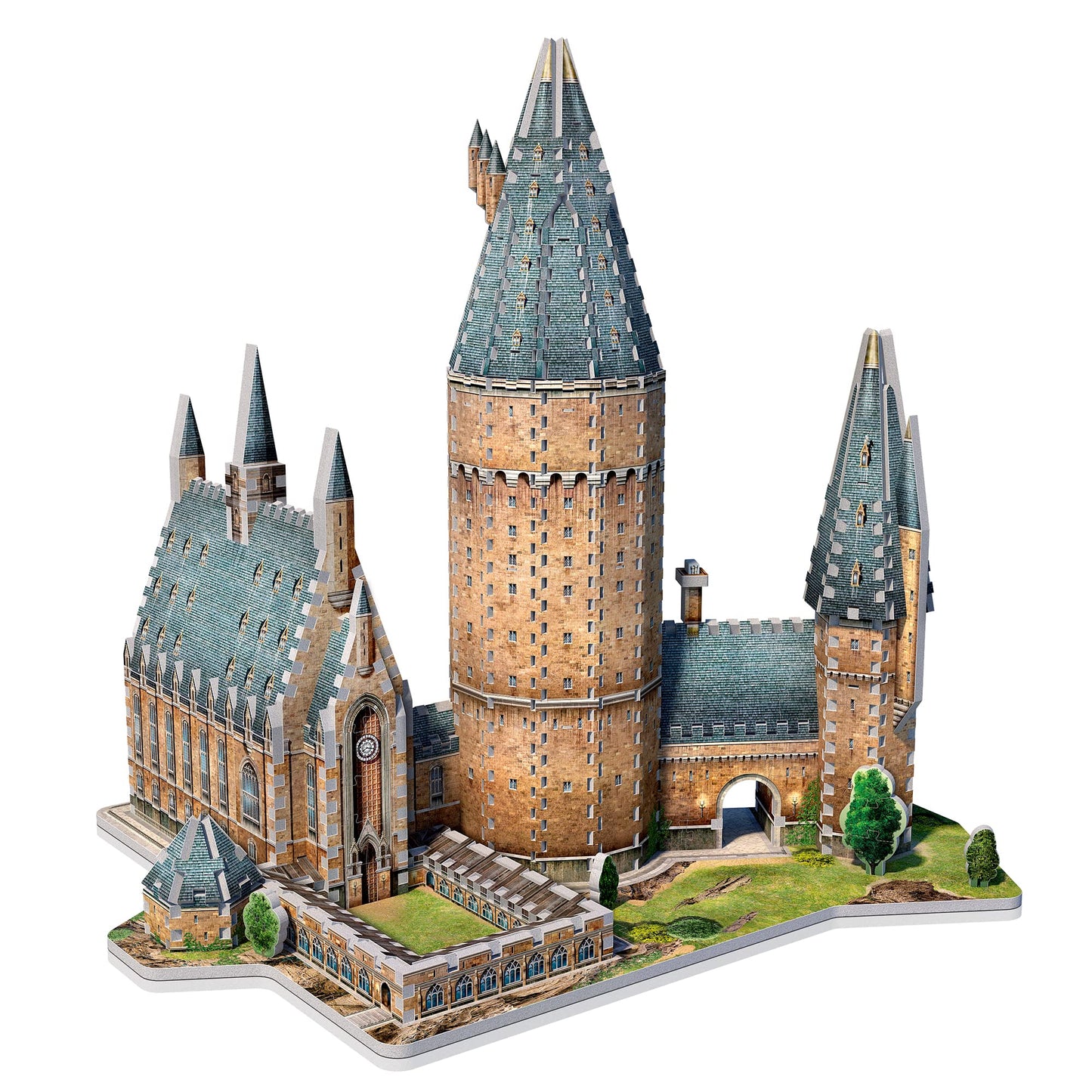 Wrebbit 3D - Harry Potter Hogwarts Great Hall 3D Jigsaw Puzzle - 850Piece - WoodArtSupply