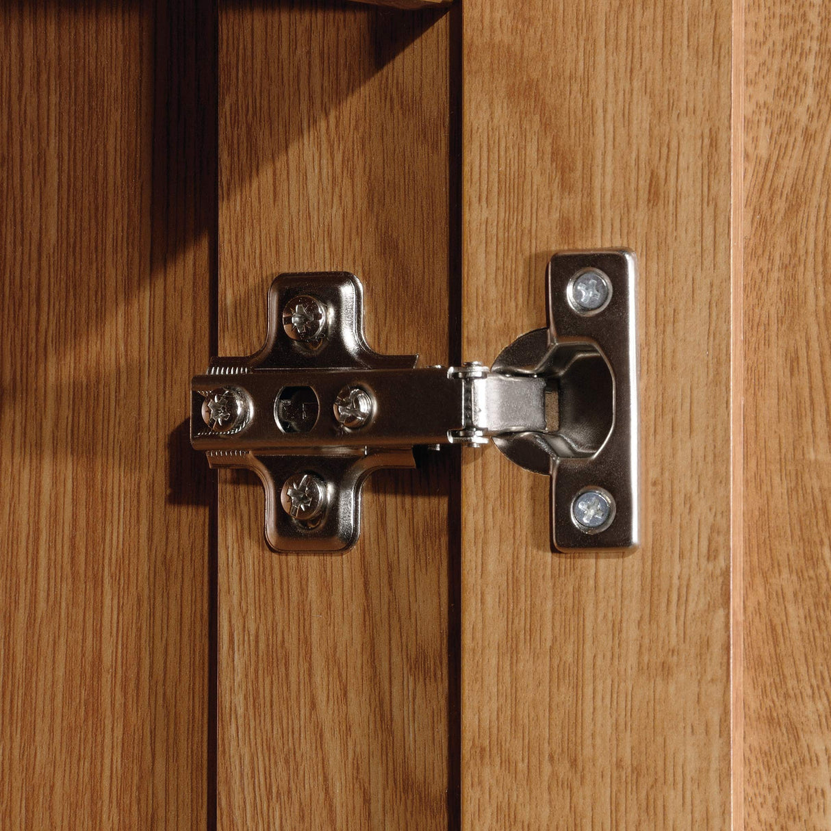 Sauder Miscellaneous Storage Pantry cabinets, L: 29.61" x W: 16.10" x H: 71.10", Highland Oak finish Sauder