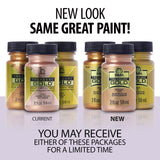 FolkArt Gold Assorted Easy to Apply DIY Crafts, Art Supplies with A Metallic Finish Treasure Paint 2 Fl Oz 59 Ml (Pack of 1) FolkArt