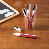 Craft Smart 6 Packs: 4 ct. (24 total) White Chisel Tip Chalk Marker Set Craft Smart