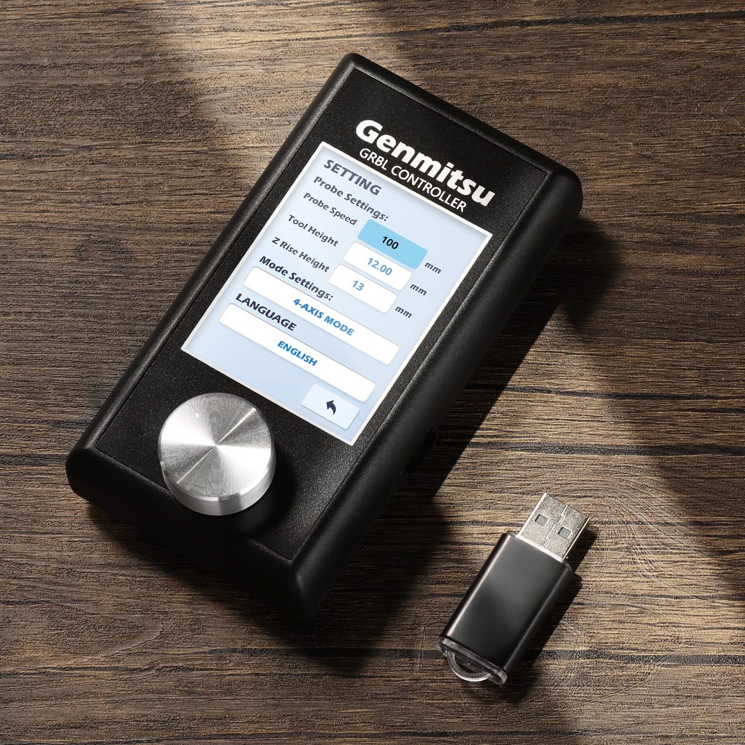 Genmitsu CNC Router Machine Offline Control Module, Dial Design for Offline and 4-Axis Control Genmitsu 4040-PRO Genmitsu