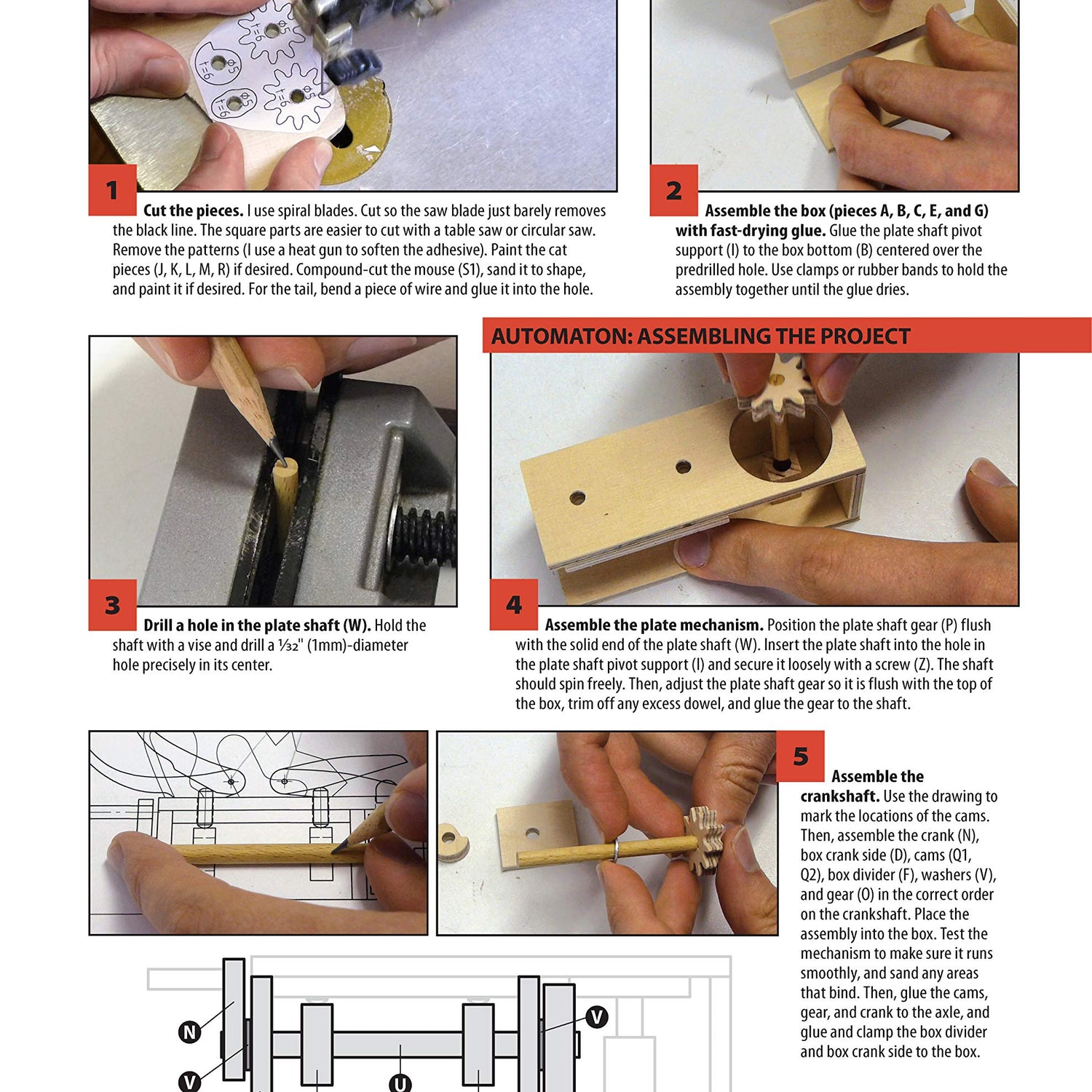 Big Book of Gizmos & Gadgets: Expert Advice and 15 All-Time Favorite Projects and Patterns (Fox Chapel Publishing) Step-by-Step Wooden Mechanical Fox Chapel Publishing