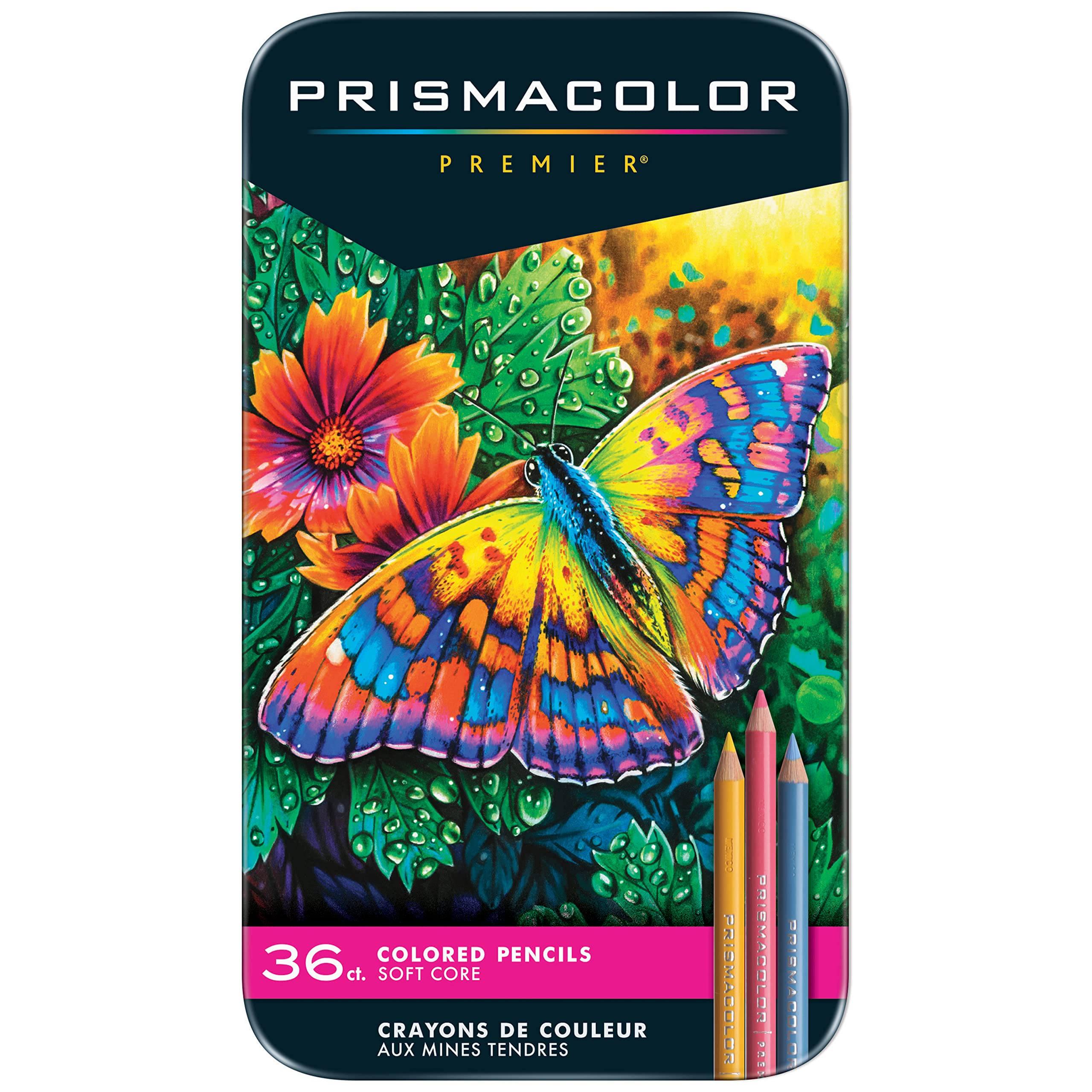アートステックス　プリズマカラー　36色　PRISMACOLOR ARTSTIX Prismacolor Premier Colored Pencils, Soft Core, 36 Pack