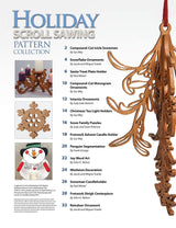 Holiday Scroll Sawing Pattern Collection: All New Christmas Ornaments and Holiday Scrolling Projects (Fox Chapel Publishing) Special Issue with 14 Fox Chapel Publishing