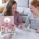 ABI + OLIE Ballerina Kids Jewelry Box for Girls - Little Girls Jewelry Box - Musical Jewelry Box for Girls 4-12 - Music Boxes for Girls - Perfect ABI + OLIE