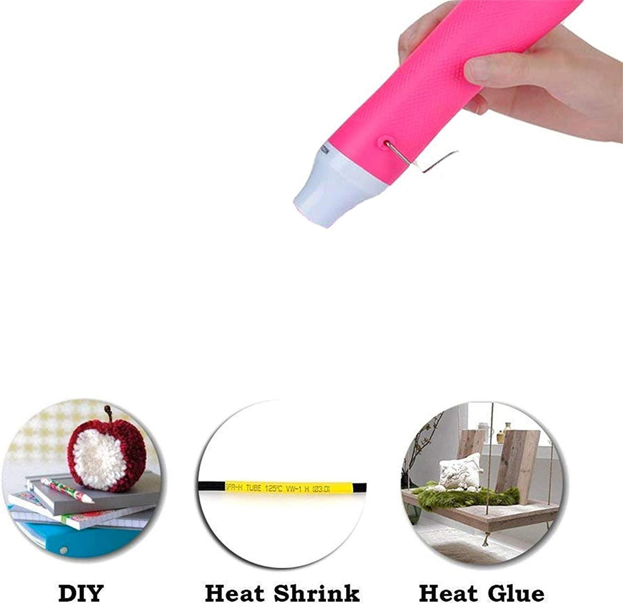 Bubble Removing Tool for Epoxy Resin and Acrylic Art, DIY Glitter Tumblers, Specially-Designed Heat Gun for Making Acrylic Resin Travel Mugs Tumblers WoodArtSupply