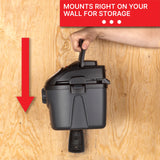 Shop-Vac 2021005, Micro Wet Dry Vacuum, 1 Gallon, 1.25 in Diameter x 4 Ft Hose, 50 CFM, (1 Pack) Shop-Vac