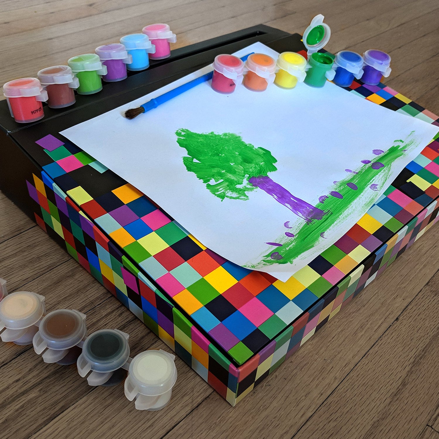 Crayola Inspiration Art Desk, Over 100 Piece, Art Set, Gift for Kids, Age 4, 5, 6, 7, 8 Crayola