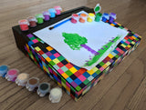 Crayola Inspiration Art Desk, Over 100 Piece, Art Set, Gift for Kids, Age 4, 5, 6, 7, 8 Crayola