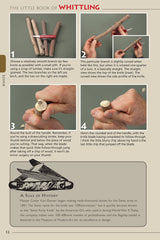 The Little Book of Whittling: Passing Time on the Trail, on the Porch, and Under the Stars (Woodcarving Illustrated Books) (Fox Chapel Publishing) Design Originals