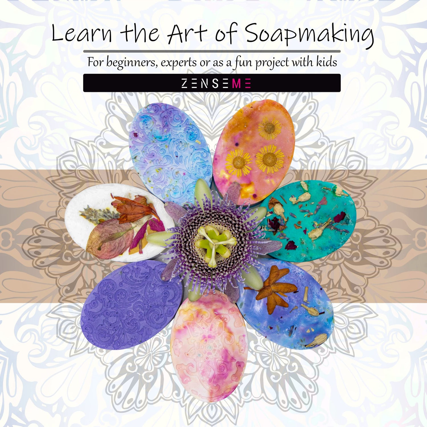 ZenseMe 5.5 LB - Shea Butter Soap Base, Soap making kit for adults | Melt & Pour Supplies kit, SLS/SLES & PEG Free | Best Natural Organic Vegan ZenseMe