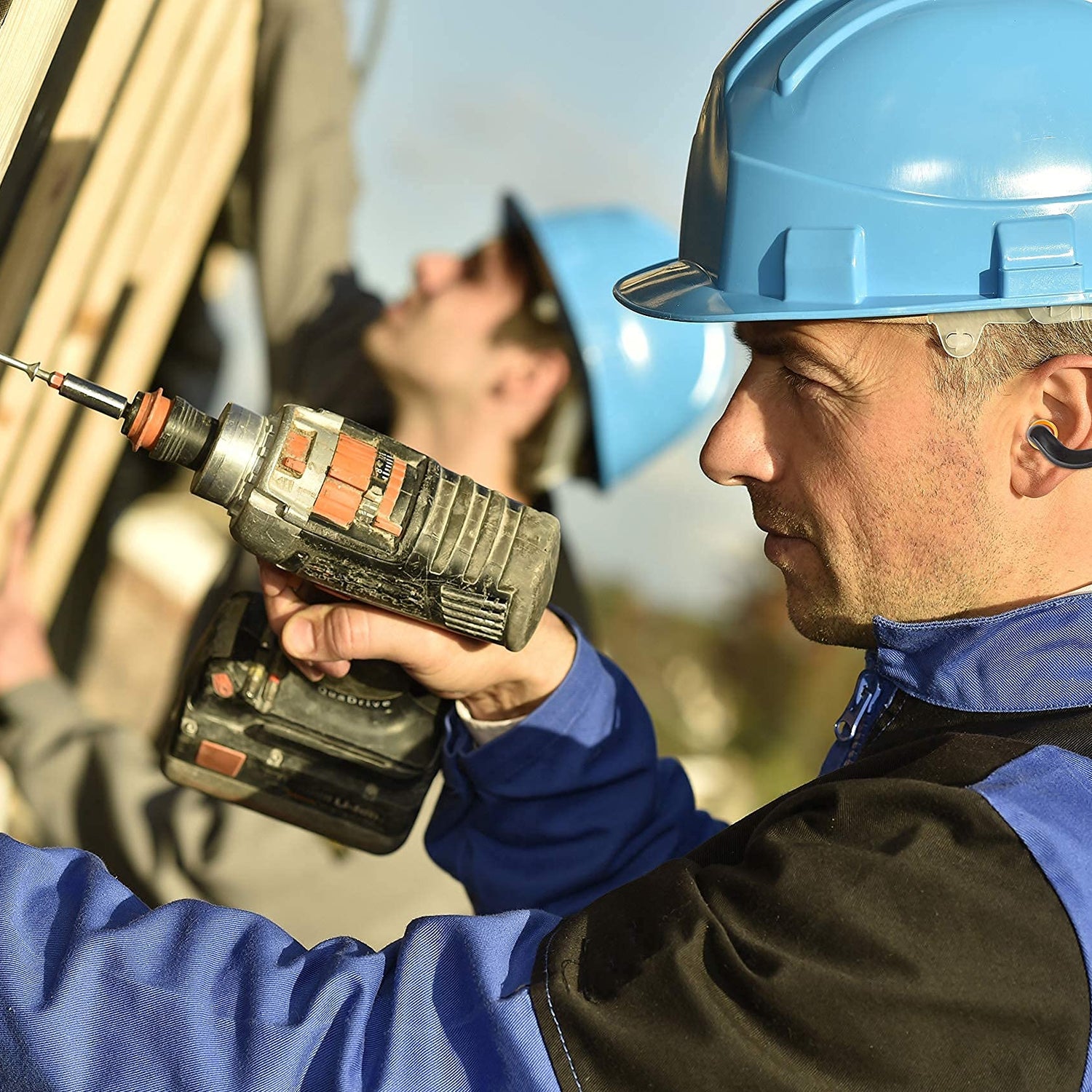 2 Pairs Soft Banded Silicone Reusable Washable Ear Plugs for Sleeping Swimming Noise Hearing Protection Earplugs Music Concerts Construction Shooting Quality Plugs by Rips