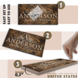 Zexpa Apparel Personalized Wood Key Hooks for Wall Customized Housewarming Wooden Gift | C5 Zexpa Apparel