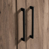 Sauder HomePlus Wardrobe/Pantry cabinets, L: 29.06" x W: 20.95" x H: 71.18", Salt Oak finish Sauder