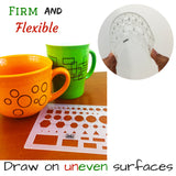 Mr. Pen French Curve and Template Ruler Set, 6 Pieces Mr. Pen