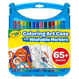 Crayola Super Tips Coloring Art Case SuperTips Washable Markers, 65 Piece Set, Packaging May Vary Crayola