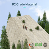 LINSY HOME 5-Tier Adjustable Bookshelf in Light Brown - Chic Floor Standing Storage for Home and Office LINSY HOME