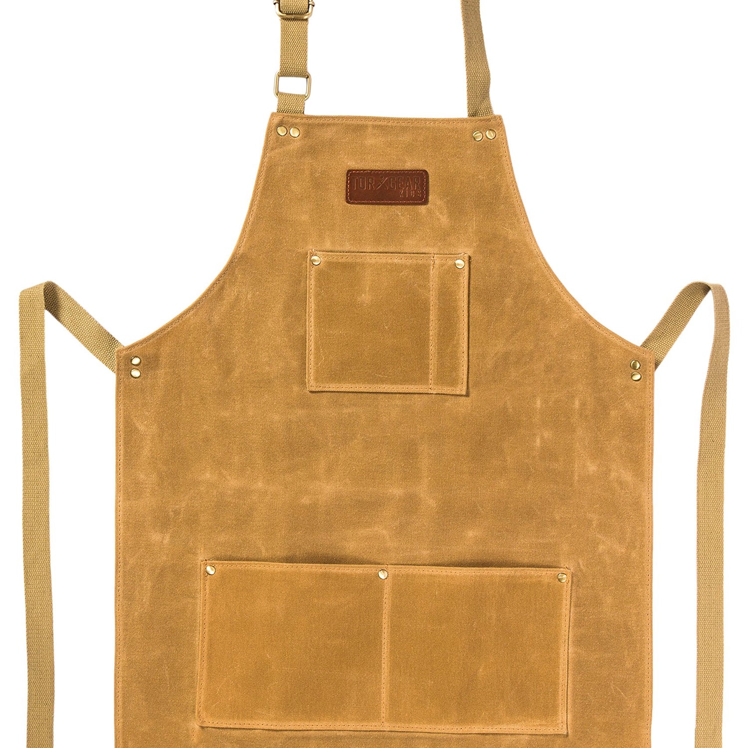 TorxGear Kids Child's Work Apron - Waxed Canvas Tool Apron - Craftsmen Quality Heavy Duty Safety Smock TORXGEAR KIDS