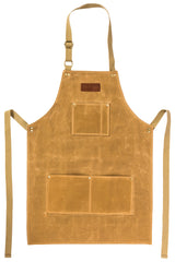 TorxGear Kids Child's Work Apron - Waxed Canvas Tool Apron - Craftsmen Quality Heavy Duty Safety Smock TORXGEAR KIDS