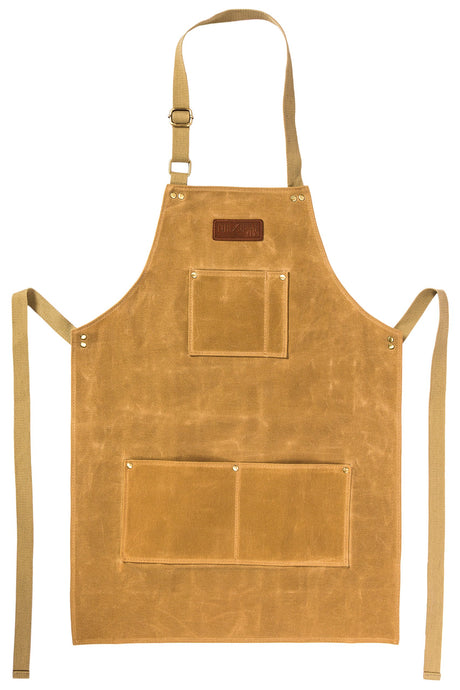 TorxGear Kids Child's Work Apron - Waxed Canvas Tool Apron - Craftsmen Quality Heavy Duty Safety Smock TORXGEAR KIDS