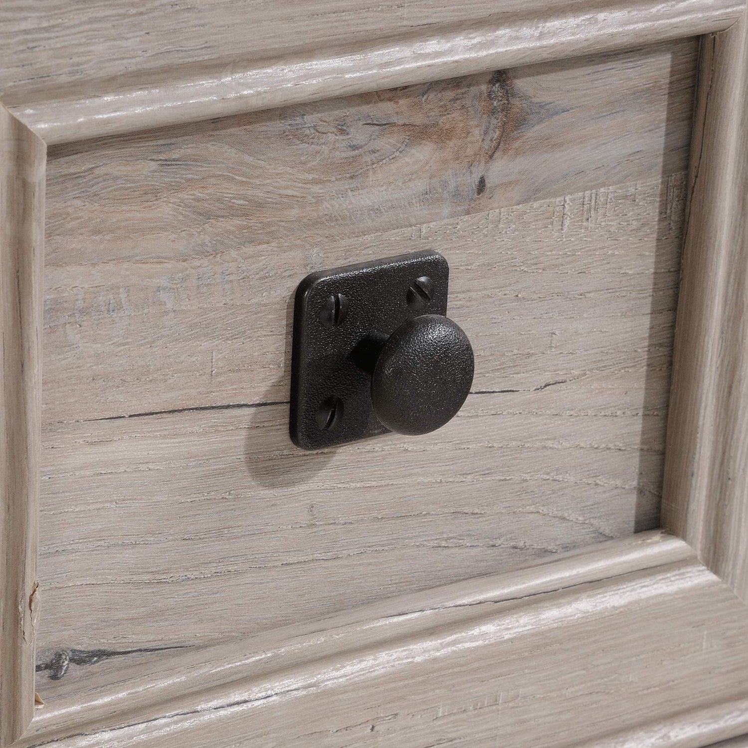 Sauder 424814 Palladia Computer Desk with Hutch, Split Oak Finish Sauder